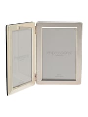Widdop Silver Double Hinged Photo Frame - Image 2 of 4