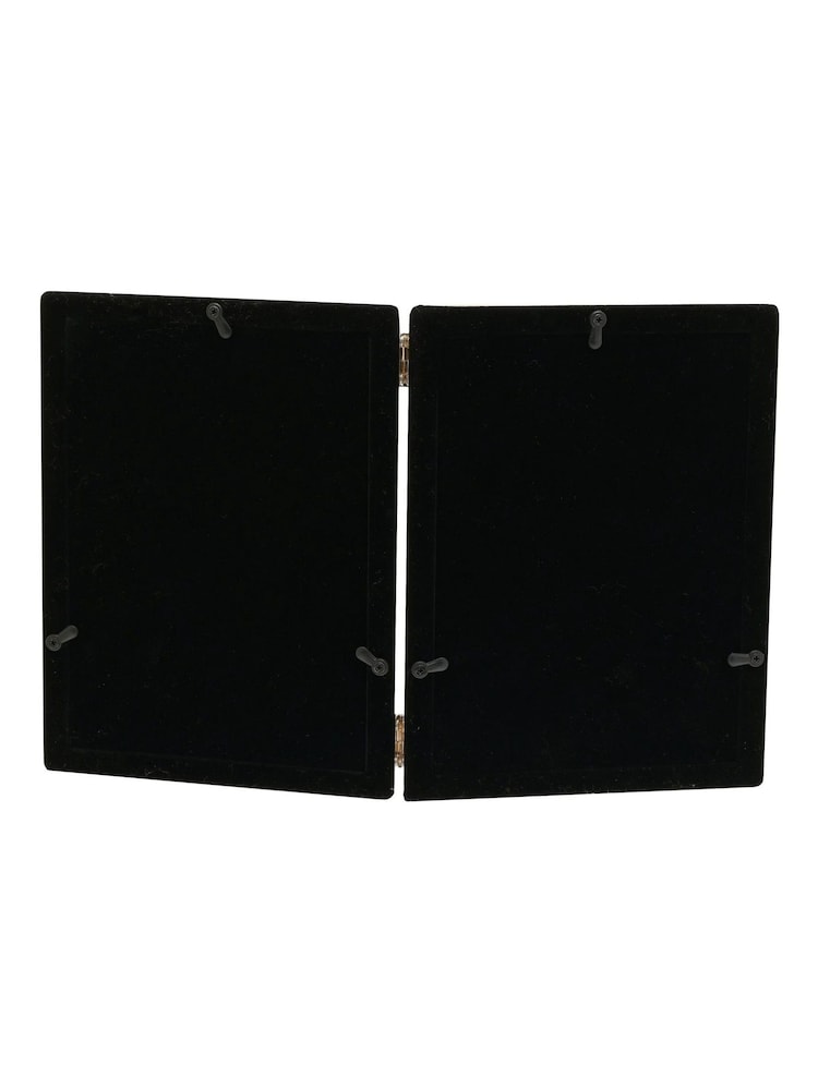 Widdop Silver Double Hinged Photo Frame - Image 4 of 4