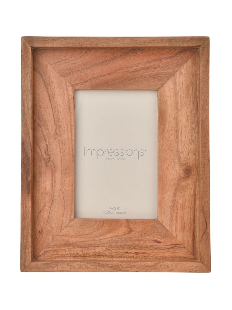 Widdop Brown 2 Tone Wood Photo Frame - Image 1 of 2 Widdop Brown 2 Tone Wood Photo Frame - Image 1 of 2