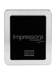 Widdop Silver Shiny Silverplated Round Edge Frame - Image 1 of 2