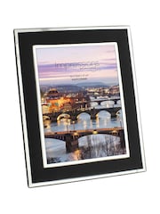 Widdop Black Silver Plated Photo Frame - Image 1 of 1