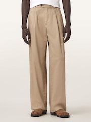 AllSaints Brown Midas Trousers - Image 1 of 8