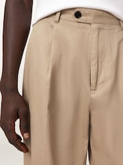 AllSaints Brown Midas Trousers - Image 3 of 8