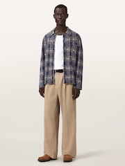 AllSaints Brown Midas Trousers - Image 6 of 8