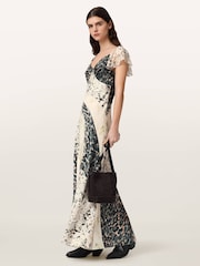AllSaints White Lala Dress - Image 2 of 6