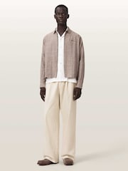 AllSaints White Midas Trousers - Image 6 of 8