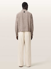 AllSaints White Midas Trousers - Image 7 of 8