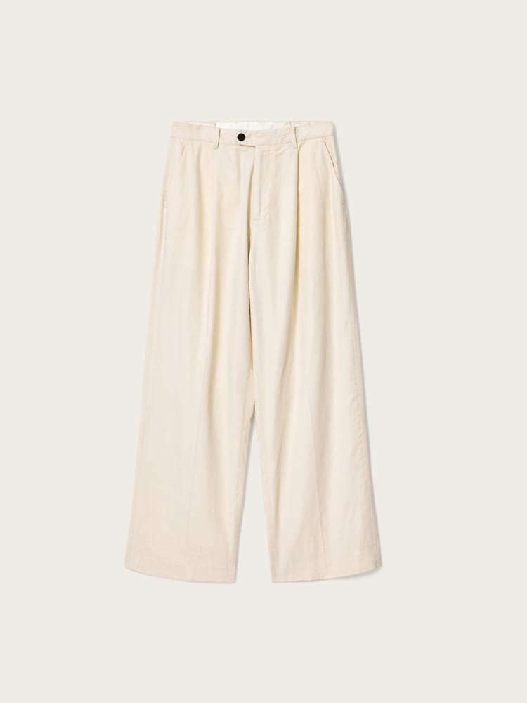 AllSaints White Midas Trousers - Image 8 of 8