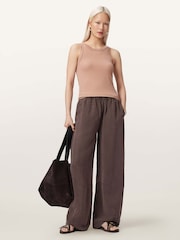 AllSaints Pink Rina Tank - Image 3 of 7