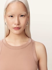 AllSaints Pink Rina Tank - Image 5 of 7