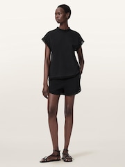 AllSaints Black Lele Lace Tank - Image 6 of 8