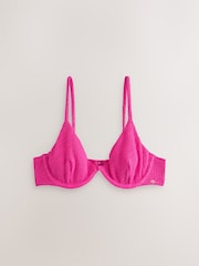 Pink Non Padded Underwired Bikini Top - Image 6 of 8