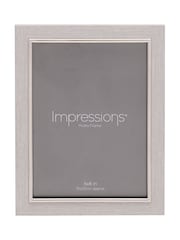 Widdop Grey Faux Wood Photo Frame - Image 2 of 6