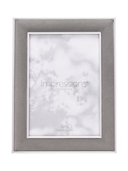 Widdop Grey Photo Frame with Velvet - Image 1 of 4