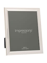 Widdop Silver Single Beaded Photo Frame - Image 1 of 6