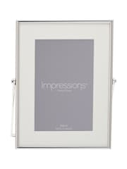 Widdop Silver Colour White Border Photo Frame - Image 2 of 6