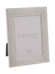 Widdop Silver Photo Frame with Glitter Band - Image 1 of 6