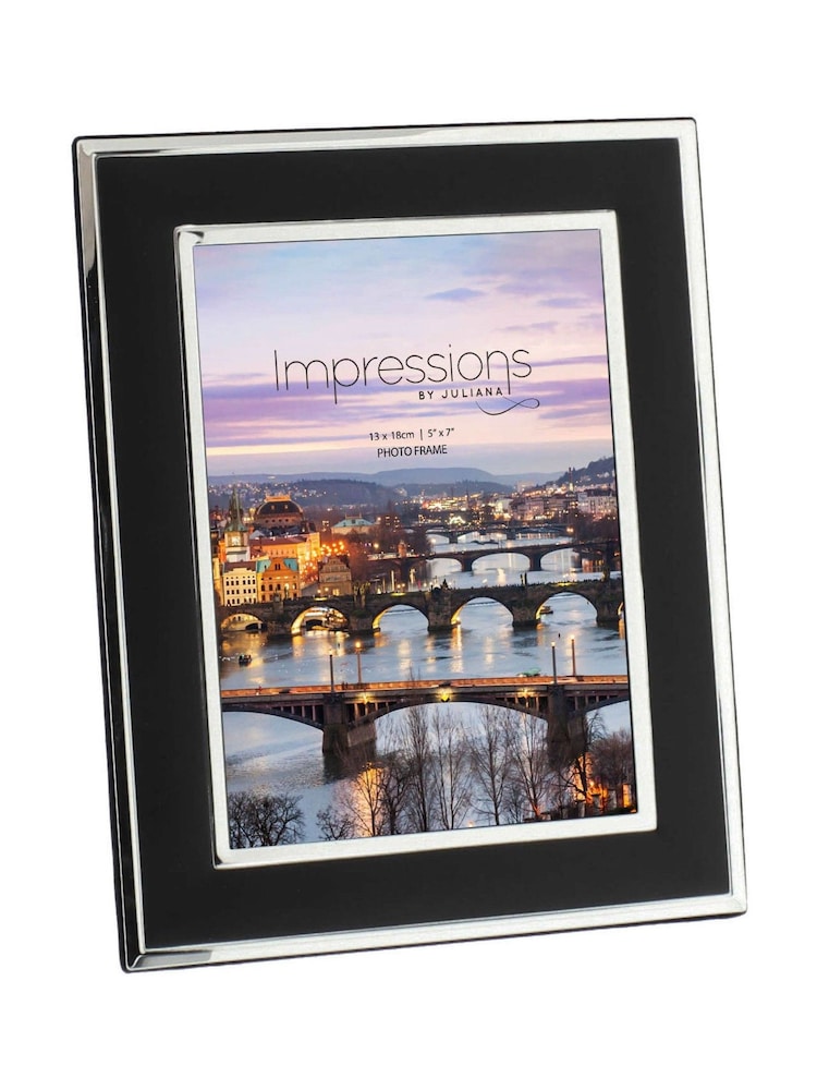 Widdop Black Plain Photo Frame - Image 1 of 1 Widdop Black Plain Photo Frame - Image 1 of 1