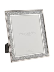 Widdop Silver Glitter Photo Frame - Image 2 of 2