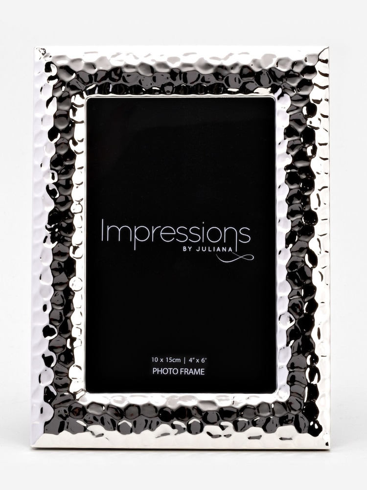 Widdop Silver Textured Photo Frame - Image 2 of 5 Widdop Silver Textured Photo Frame - Image 2 of 5