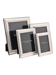 Widdop Black Silver Plated Border Edge Photo Frame - Image 5 of 6