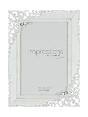 Widdop Cream Metal Photo Frame - Image 1 of 1