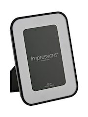 Widdop Black Oval Corner Photo Frame - Image 2 of 4