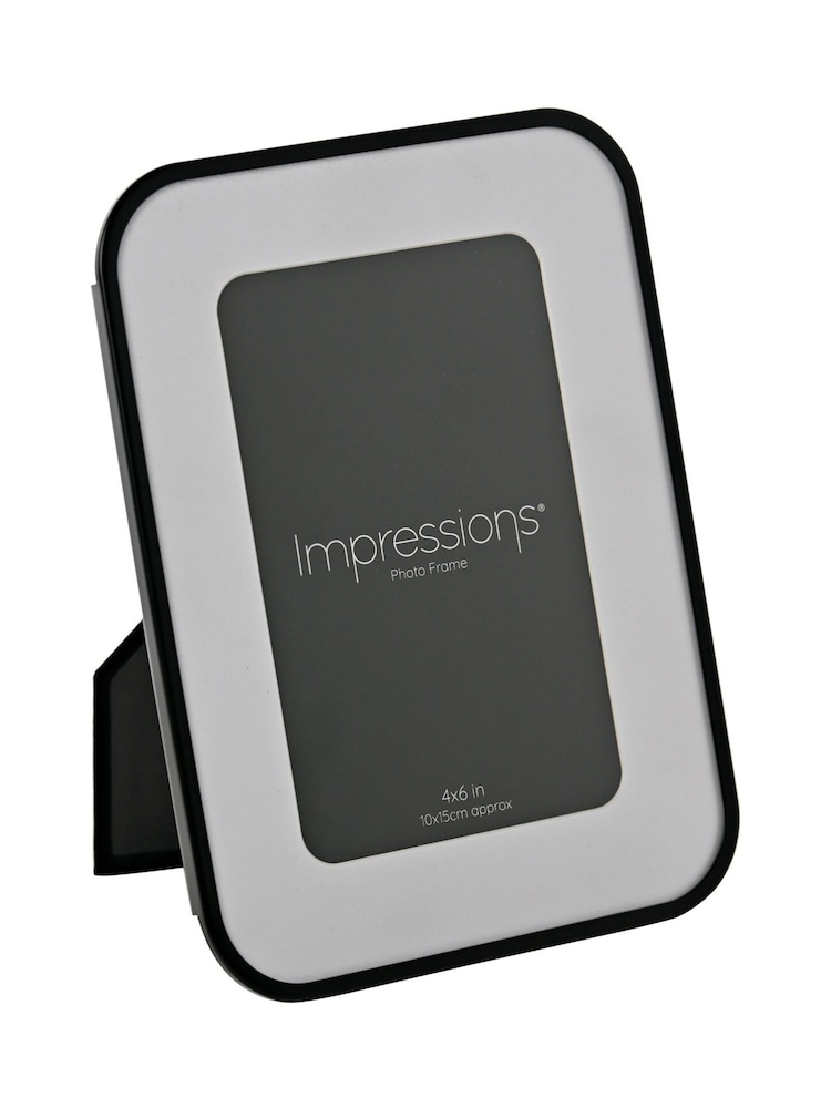 Widdop Black Oval Corner Photo Frame - Image 2 of 4