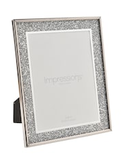 Widdop Silver Glitter Photo Frame - Image 2 of 2