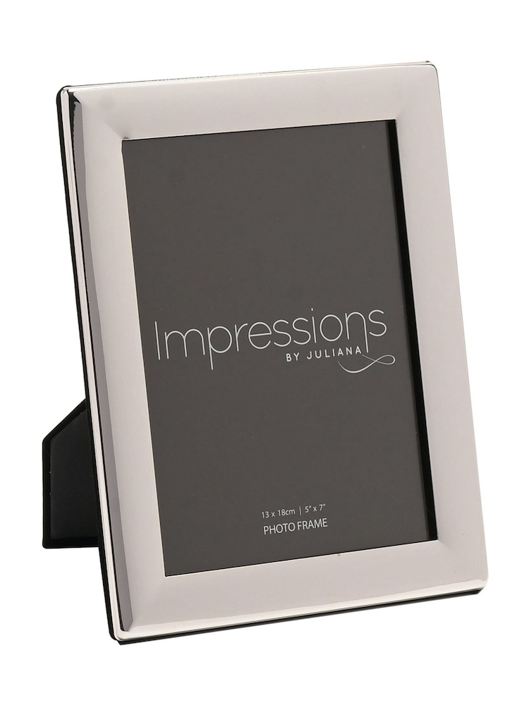 Widdop Silver Curved Edge Photo Frame - Image 1 of 4