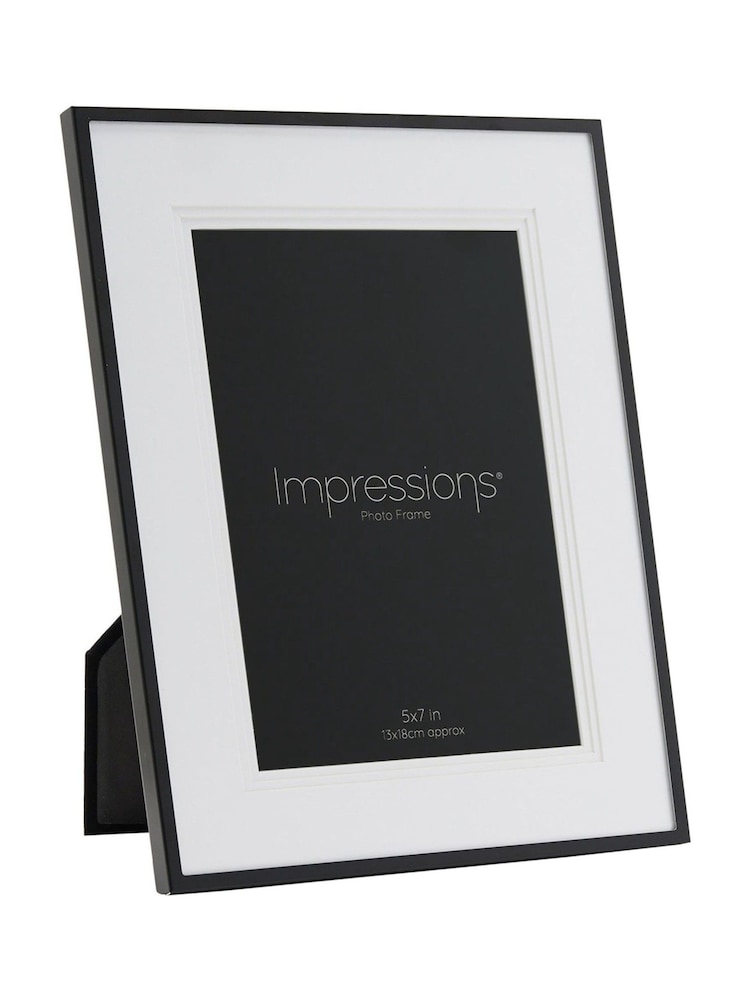 Widdop Black Aluminium Photo Frame - Image 1 of 5