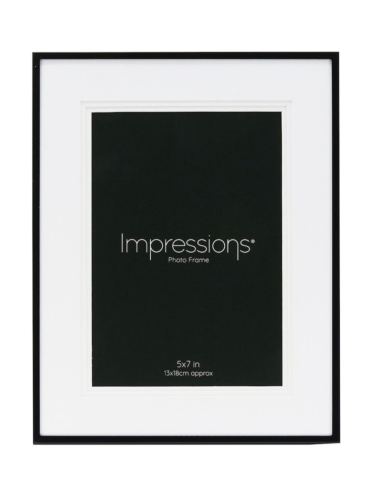 Widdop Black Aluminium Photo Frame - Image 2 of 5