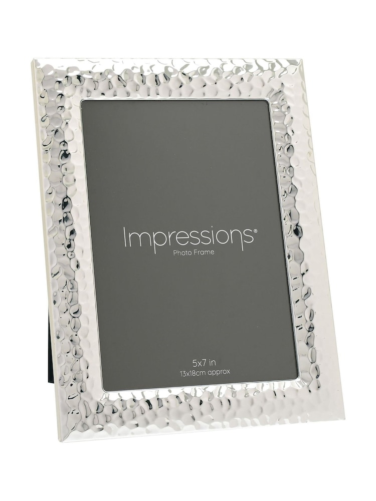 Widdop Silver Textured Photo Frame - Image 1 of 5