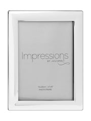 Widdop Silver Curved Edge Photo Frame - Image 1 of 4