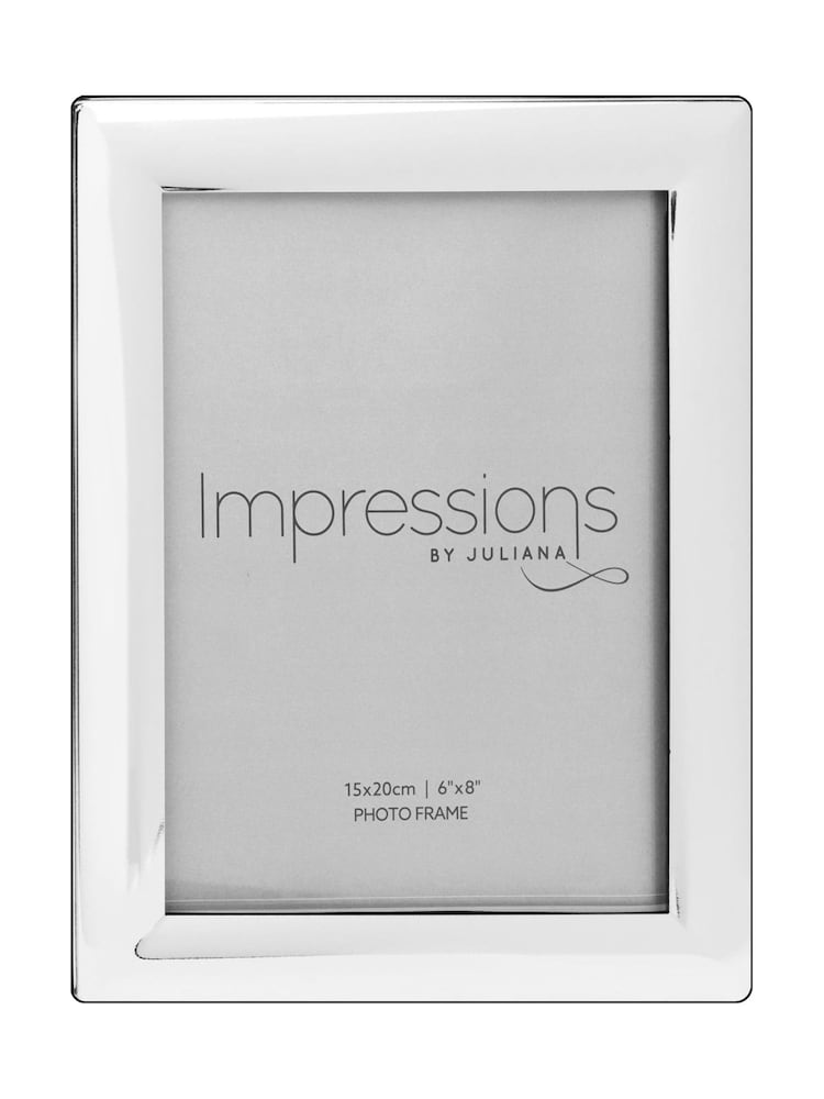 Widdop Silver Curved Edge Photo Frame - Image 1 of 4 Widdop Silver Curved Edge Photo Frame - Image 1 of 4
