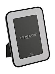 Widdop Black Oval Corner Photo Frame - Image 2 of 3