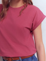 Boden Pink Turn Back T-Shirt - Image 2 of 5