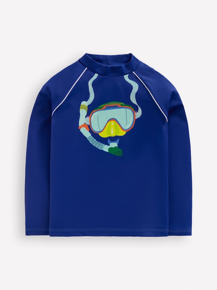 Boden Blue Sun Safe Fun Rash Vest - Image 1 of 3 Boden Blue Sun Safe Fun Rash Vest - Image 1 of 3