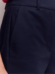 Boden Blue Slim Leg Cotton Trousers - Image 4 of 5