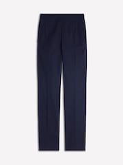 Boden Blue Slim Leg Cotton Trousers - Image 5 of 5