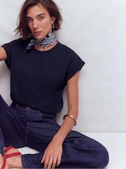 Boden Blue Turn Back T-Shirt - Image 1 of 6