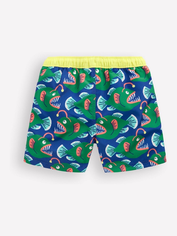 Boden Blue Swim Shorts - Image 2 of 3 Boden Blue Swim Shorts - Image 2 of 3