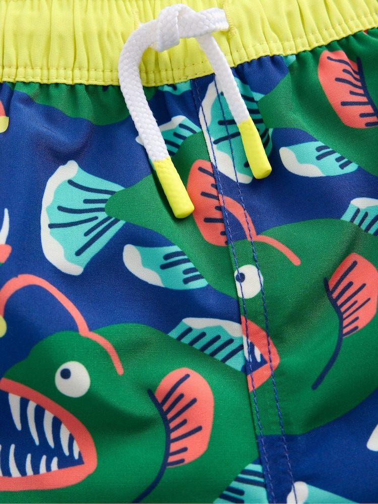 Boden Blue Swim Shorts - Image 3 of 3 Boden Blue Swim Shorts - Image 3 of 3