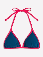 Boden Blue Symi Reversible Bikini Top - Image 6 of 7