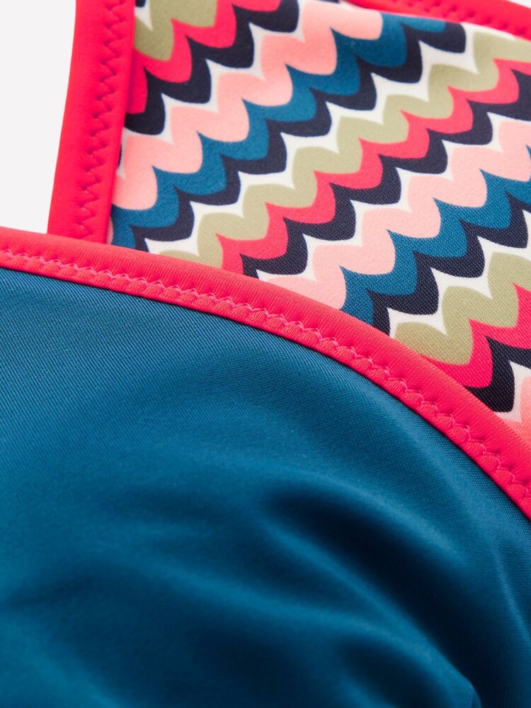 Boden Blue Symi Reversible Bikini Top - Image 7 of 7