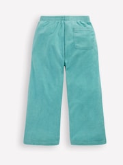 Boden Blue Straight Towelling Trousers - Image 2 of 3