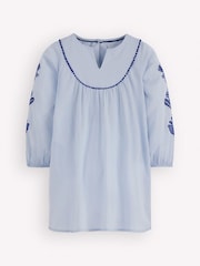 Boden Blue Swim Kaftan Coverups - Imagen 1 de 3