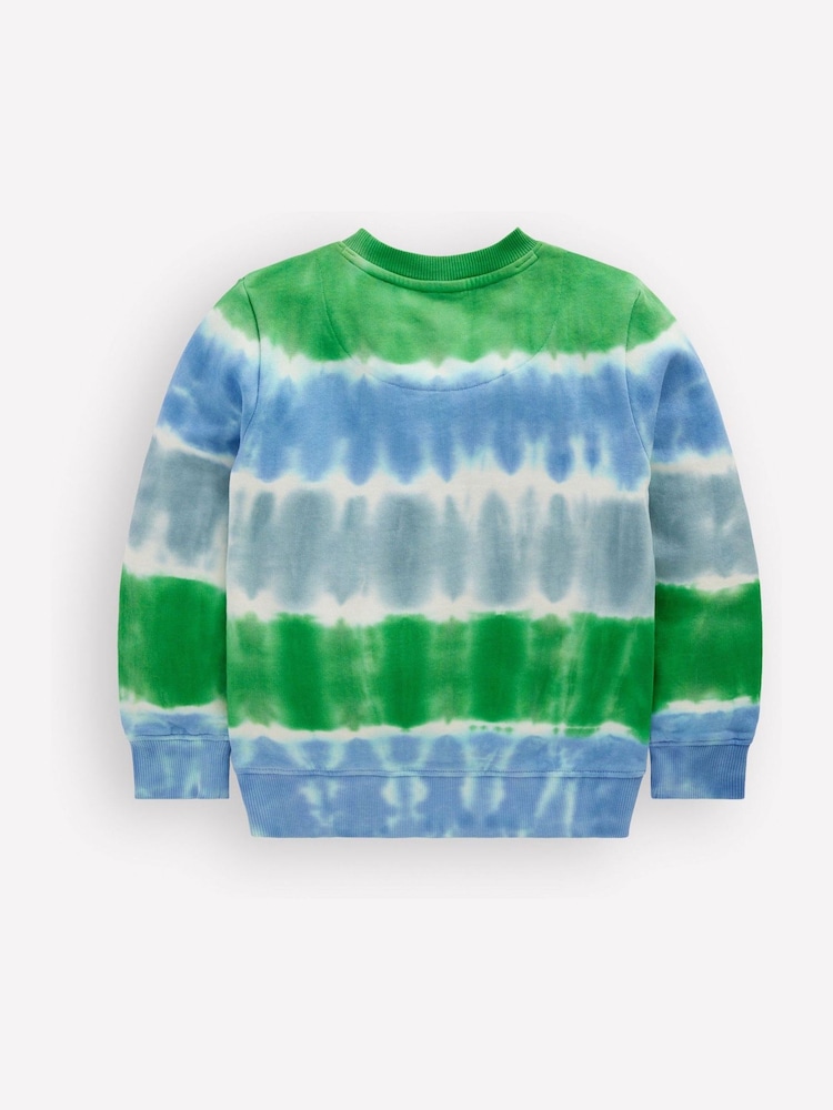 Boden Green Tie Dye Sweatshirt - Image 2 of 4 Boden Green Tie Dye Sweatshirt - Image 2 of 4