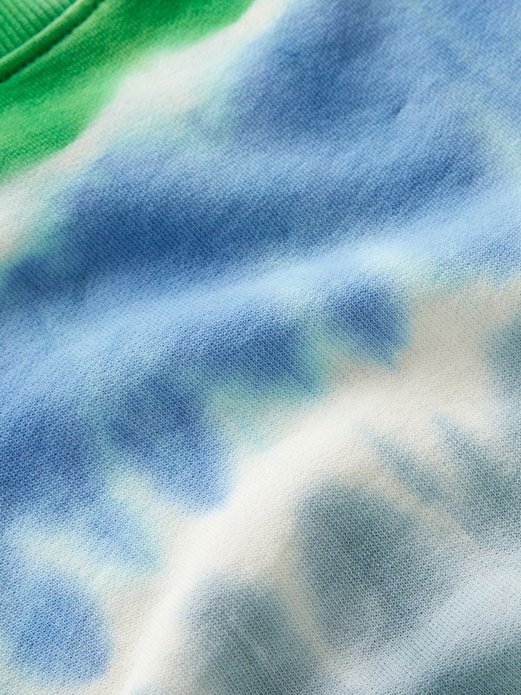 Boden Green Tie Dye Sweatshirt - Image 4 of 4 Boden Green Tie Dye Sweatshirt - Image 4 of 4