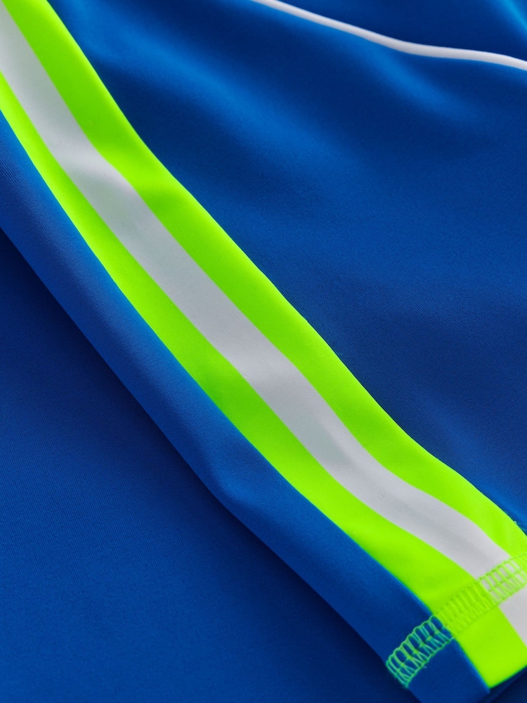 Boden Blue Short Sleeve Rash Vest - Image 3 of 3